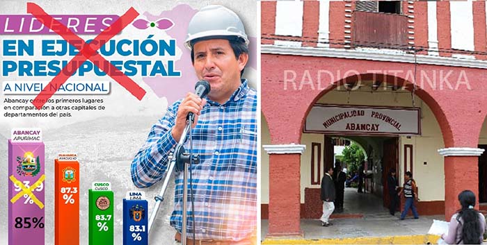 Mentira al descubierto: es falso que la Municipalidad de Abancay gastó el 93.9 % del presupuesto del año 2024